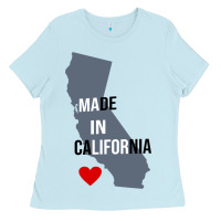 Baby Blue made in california Ladies Tee - artisFamous