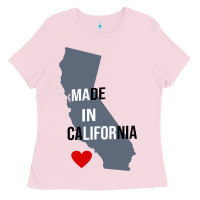 Bubblegum Pink made in california Ladies Tee - artisFamous