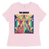 Bubblegum Pink todd rundgren album art Ladies Tee - artisFamous