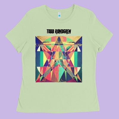 Todd Rundgren Album Art Ladies Tee Designed By Artisfamous
