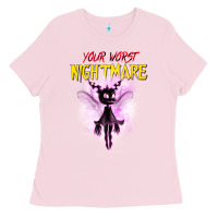 Bubblegum Pink Your Worst Nightmare Ladies Tee - artisFamous
