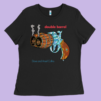 Double Barrel Ladies Tee Designed By Artisfamous