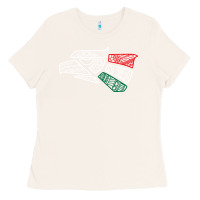 Bone mexico flag Ladies Tee - artisFamous