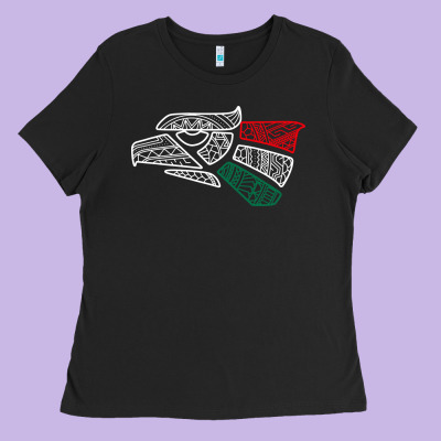 Mexico Flag Ladies Tee Designed By Artisfamous