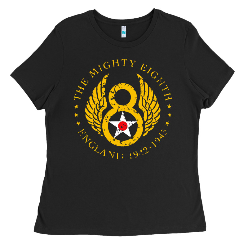 Mighty Eighth   8th Air Force Ladies Tee by artisFamous | Teevron