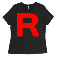 Black team rocket long sleeve t shirt Ladies Tee - artisFamous