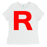 White team rocket long sleeve t shirt Ladies Tee - artisFamous