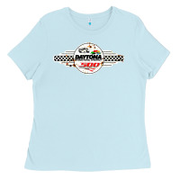 Baby Blue daytona speedway Ladies Tee - artisFamous
