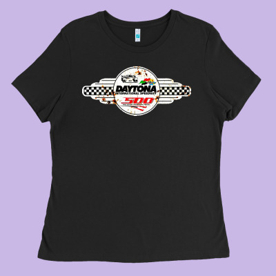 Daytona Speedway Ladies Tee Designed By Artisfamous