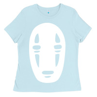 Baby Blue noface spirited away halloween Ladies Tee - artisFamous