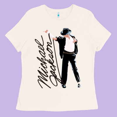 Michael Jackson Ladies Tee Designed By Artisfamous