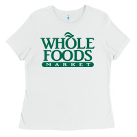 White Whole Foods Market Ladies Tee - artisFamous