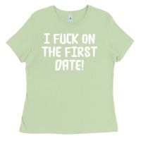 Matcha i f'ck on the first date Ladies Tee - artisFamous