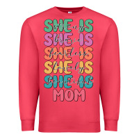 Cardinal she is mom Premium Sweatshirt - JahusDesignShop