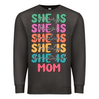 Smoke she is mom Premium Sweatshirt - JahusDesignShop