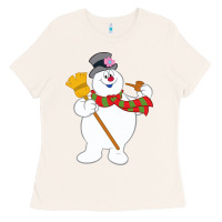Bone Frosty The Snowman New Sku Ladies Tee - artisFamous