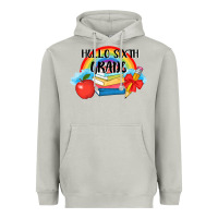 Moon Dust back to school hello sixth grade 3200x2400 Heavyweight Hoodie - AdoDesignShop