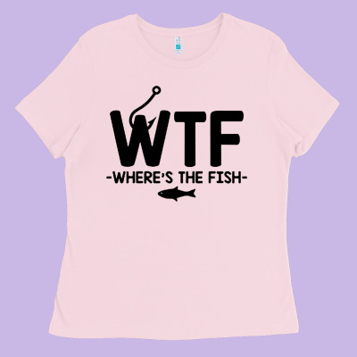 Where's The Fish Ladies Tee Designed By Artisfamous