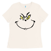 Bone Grinch Face Ladies Tee - artisFamous