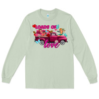 Matcha Loads of love valentine's day truck Long Sleeve Tee - FaDigitalArtStudio