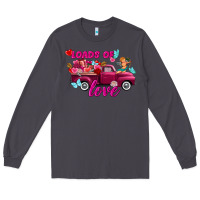 Smoke Loads of love valentine's day truck Long Sleeve Tee - FaDigitalArtStudio
