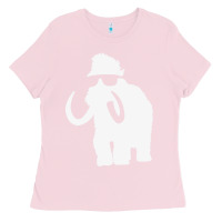 Bubblegum Pink mammoth Ladies Tee - artisFamous
