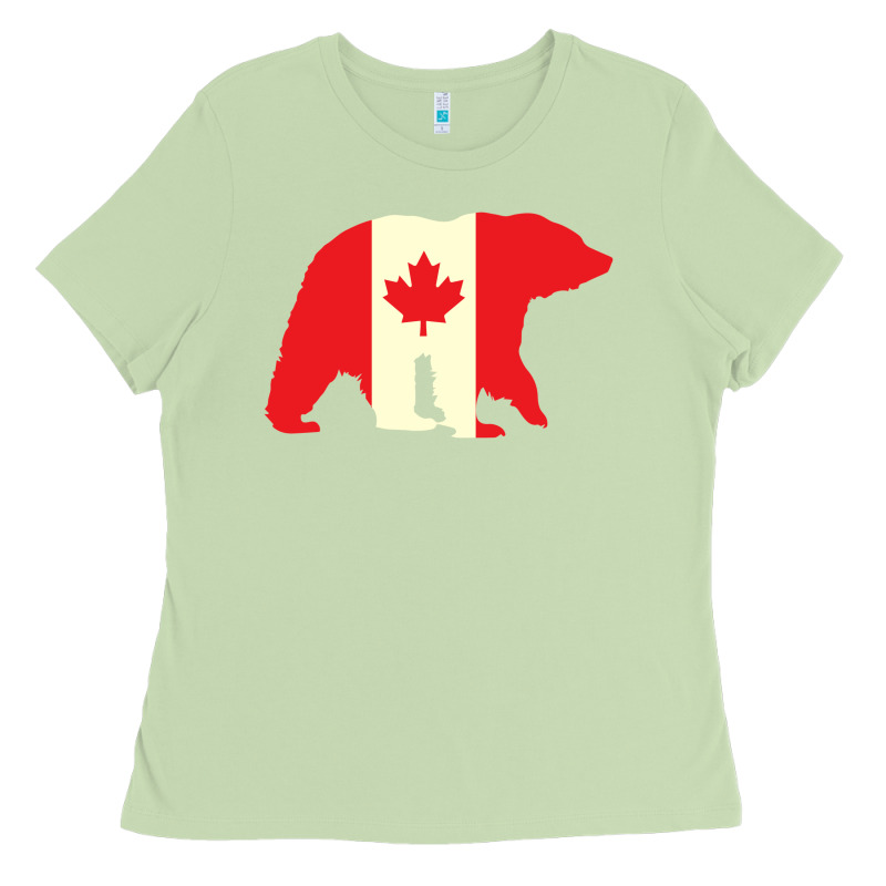 Canadian Bear Ladies Tee by artisFamous | Teevron