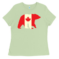 Matcha Canadian Bear Ladies Tee - artisFamous
