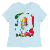 Baby Blue alpha blondy Ladies Tee - artisFamous