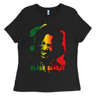 Black alpha blondy Ladies Tee - artisFamous