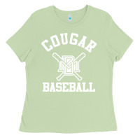 Matcha blue mountain cougars club Ladies Tee - artisFamous