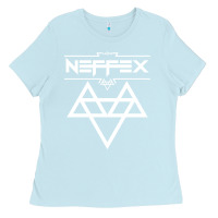 Baby Blue neffex music Ladies Tee - artisFamous