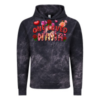 Cloud Black one loved nana Vintage Hoodie - FaDigitalArtStudio