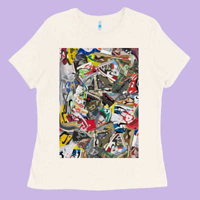 Sneaker Searth Ladies Tee Designed By Artisfamous