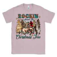 Lilac rockin around the christmas tree Classic Tee - CowGirlArtShop