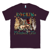 Plum rockin around the christmas tree Classic Tee - CowGirlArtShop