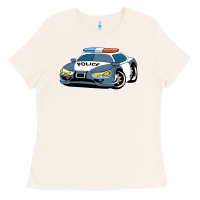 Bone police car Ladies Tee - artisFamous