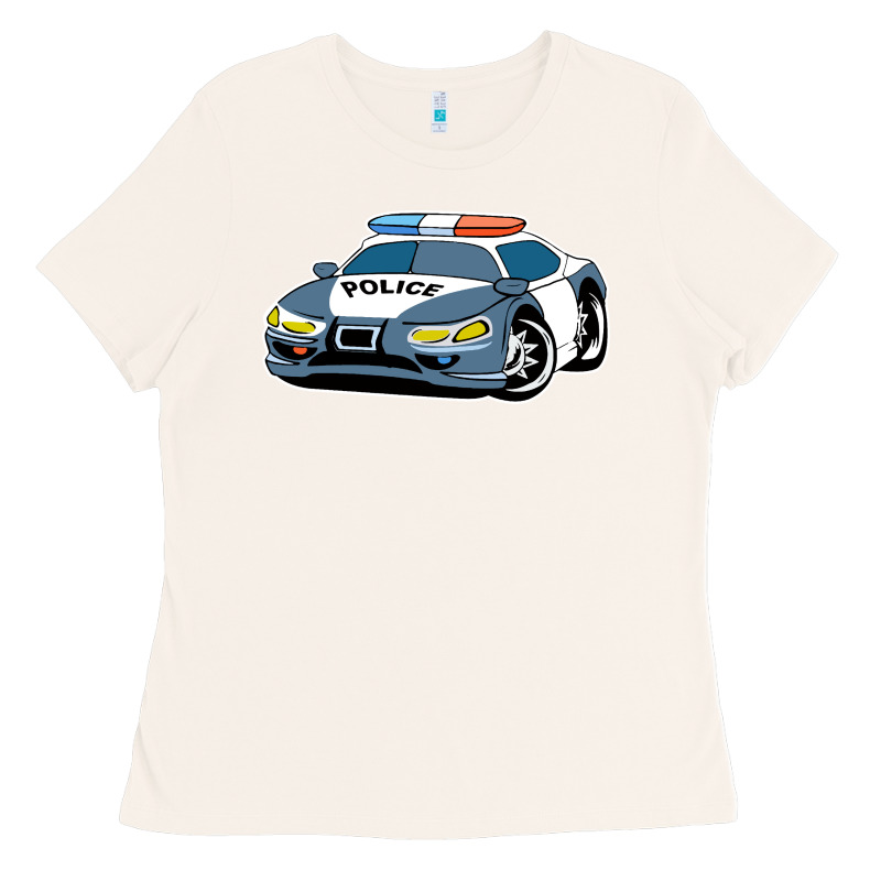 Police Car Ladies Tee by artisFamous | Teevron