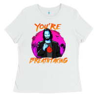White you are breathtaking keanu reeves actor Ladies Tee - artisFamous