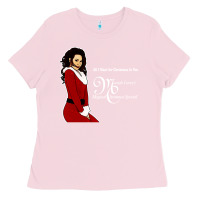 Bubblegum Pink All I Want for Christmas Is You Ladies Tee - artisFamous