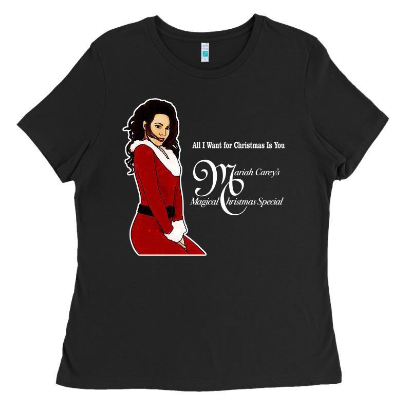 All I Want For Christmas Is You Ladies Tee by artisFamous | Teevron
