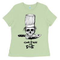 Matcha bourdain cook free or die Ladies Tee - artisFamous