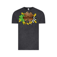 Vintage Black St. Patrick's Day shamrocks Vintage Tee - OliviaCreatesArt