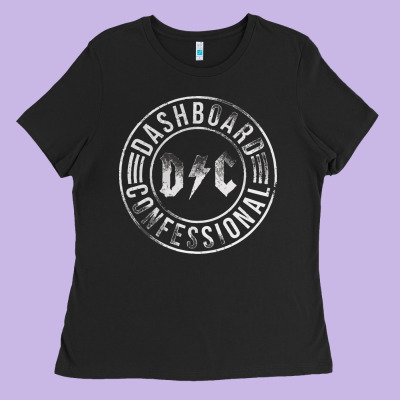 Dashboard Confessional Ladies Tee Designed By Artisfamous
