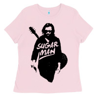 Bubblegum Pink sugar music guitar Ladies Tee - artisFamous
