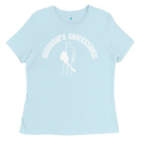Baby Blue DASHBOARD CONFESSIONAL Ladies Tee - artisFamous