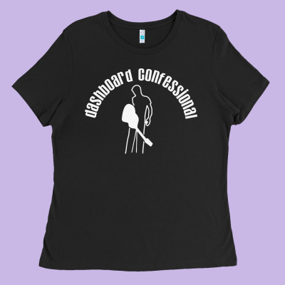 Dashboard Confessional Ladies Tee Designed By Artisfamous