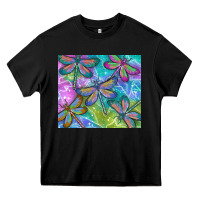 Black dragonflies Heavy Core Tee - TumblerDesignByShophia