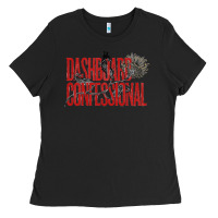Black DASHBOARD CONFESSIONAL Ladies Tee - artisFamous