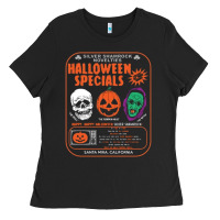 Black halloween specials season of the witch Ladies Tee - artisFamous